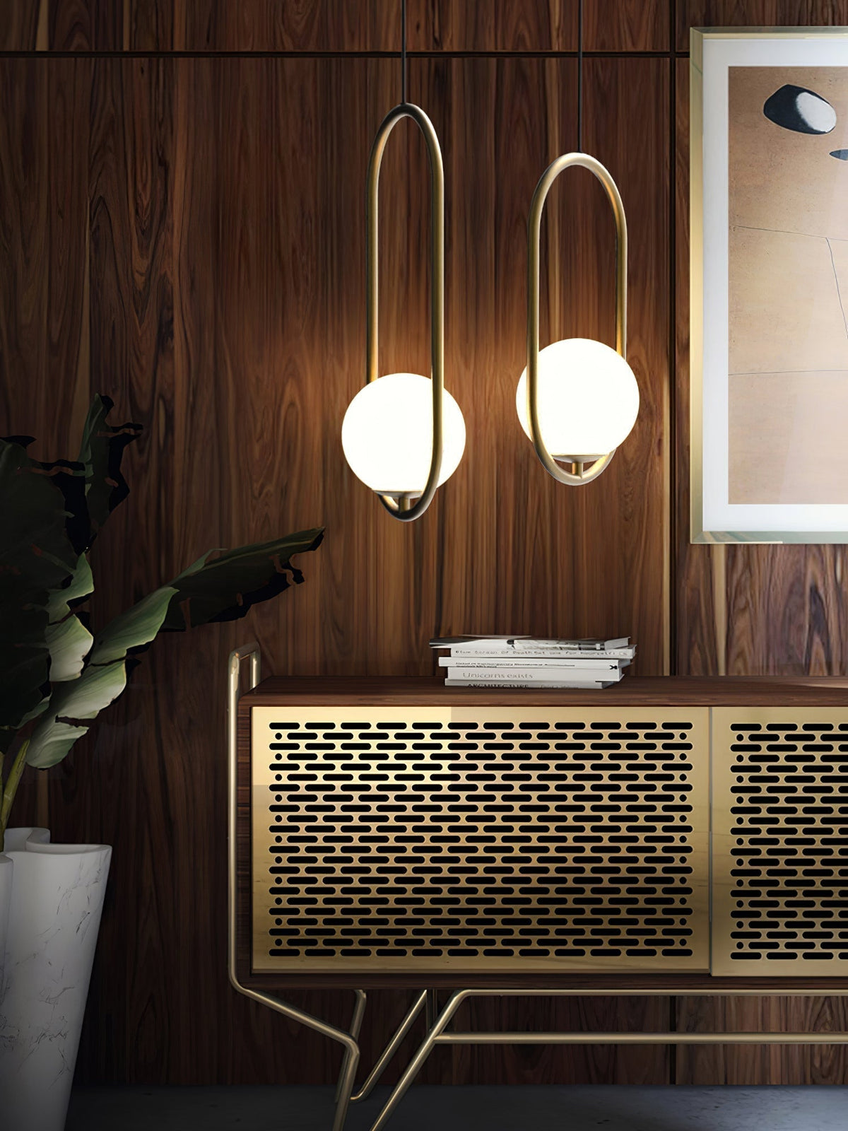 Modern and Elegant Pendant Light - Stylish Hanging Lamp for Indoor Lighting