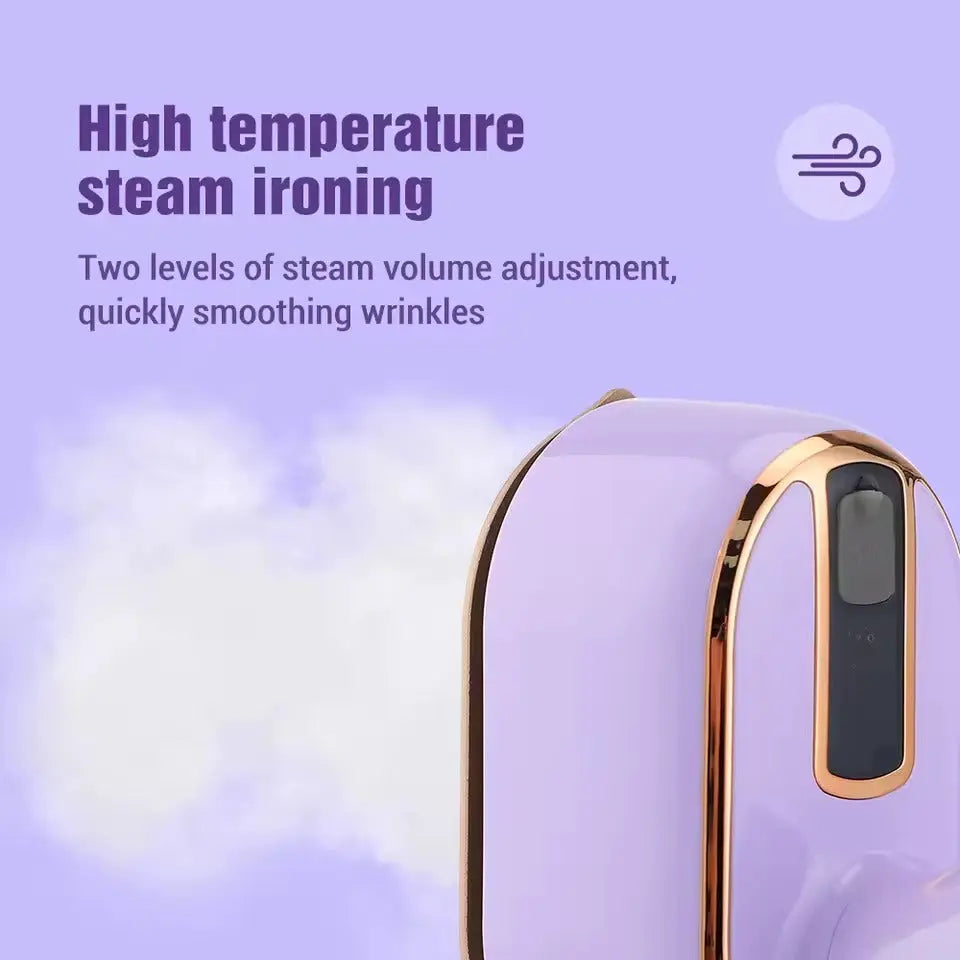 Mini Steam Iron – Crease-free in seconds, at home & on the go