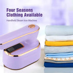 Mini Steam Iron – Crease-free in seconds, at home & on the go
