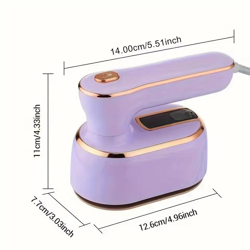 Mini Steam Iron – Crease-free in seconds, at home & on the go