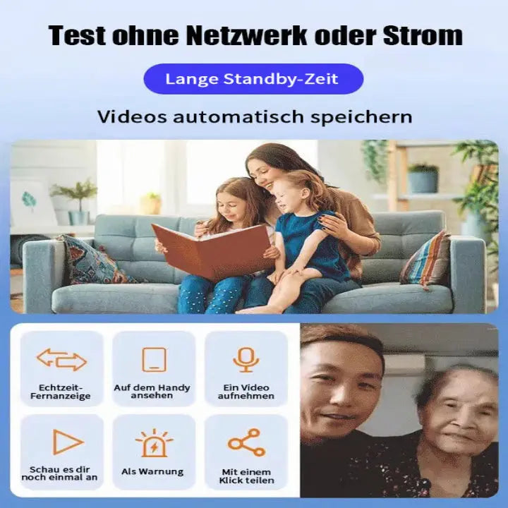 Mini Wireless WiFi Camera 1080P HD | with free 32GB memory card