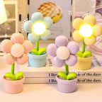Cute Flower Night Light for Children – LED Table Lamp in Flower Design for the Children's Room