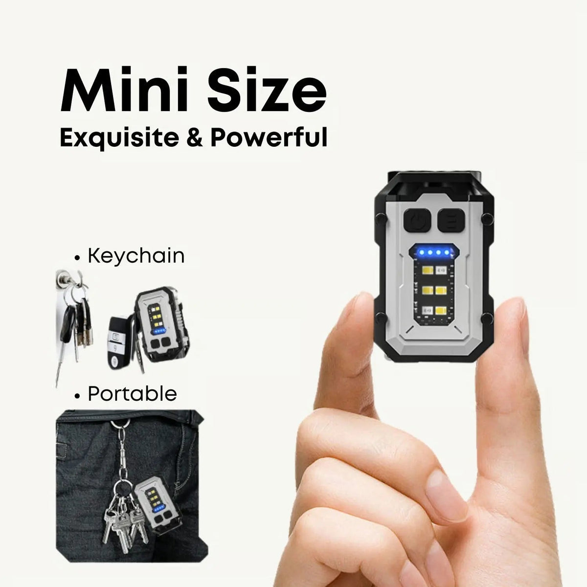 Mini-LED-Flashlight – Compact & Bright