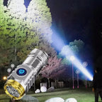 Mini LED flashlight – Super bright & waterproof with light regulation