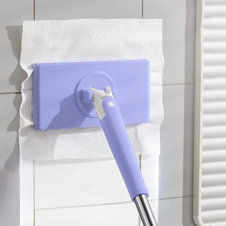 Mini-Mop with automatic cloth changing system + 10 cleaning cloths