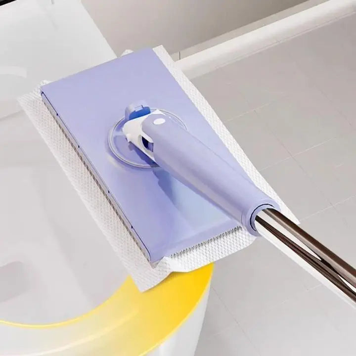 Mini-Mop with automatic cloth changing system + 10 cleaning cloths
