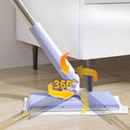 Mini-Mop with automatic cloth changing system + 10 cleaning cloths
