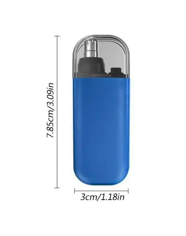 Mini precision trimmer for nose, ears and eyebrows with USB-C charging