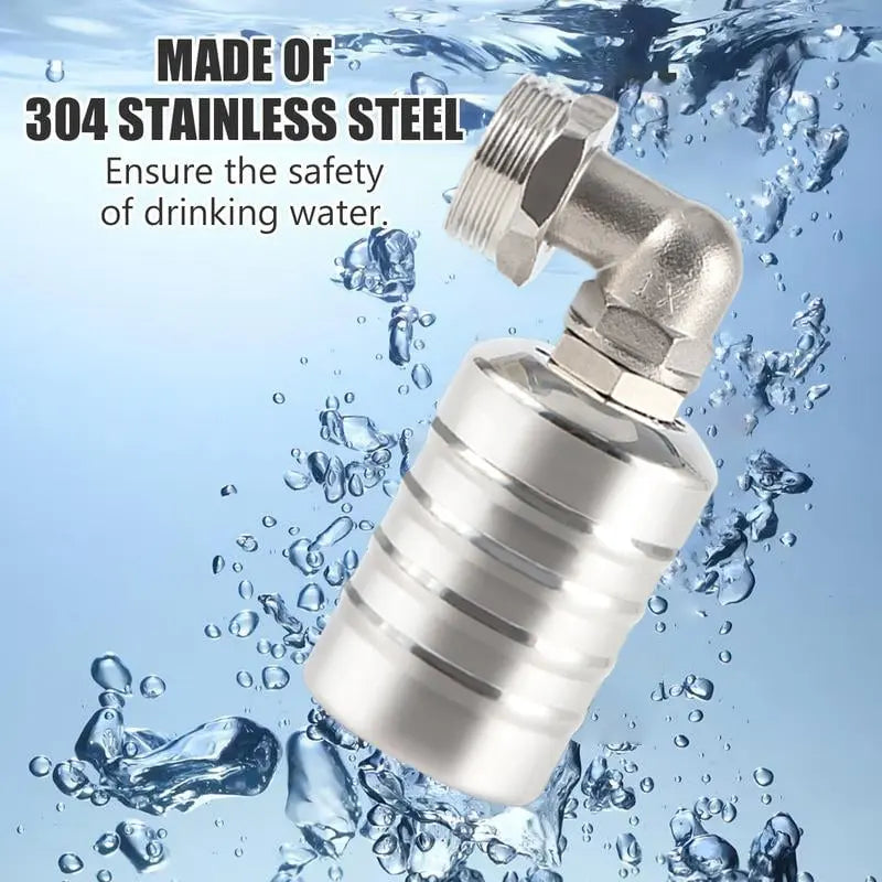 Mini-float-valve made of stainless steel – Automatic water level control