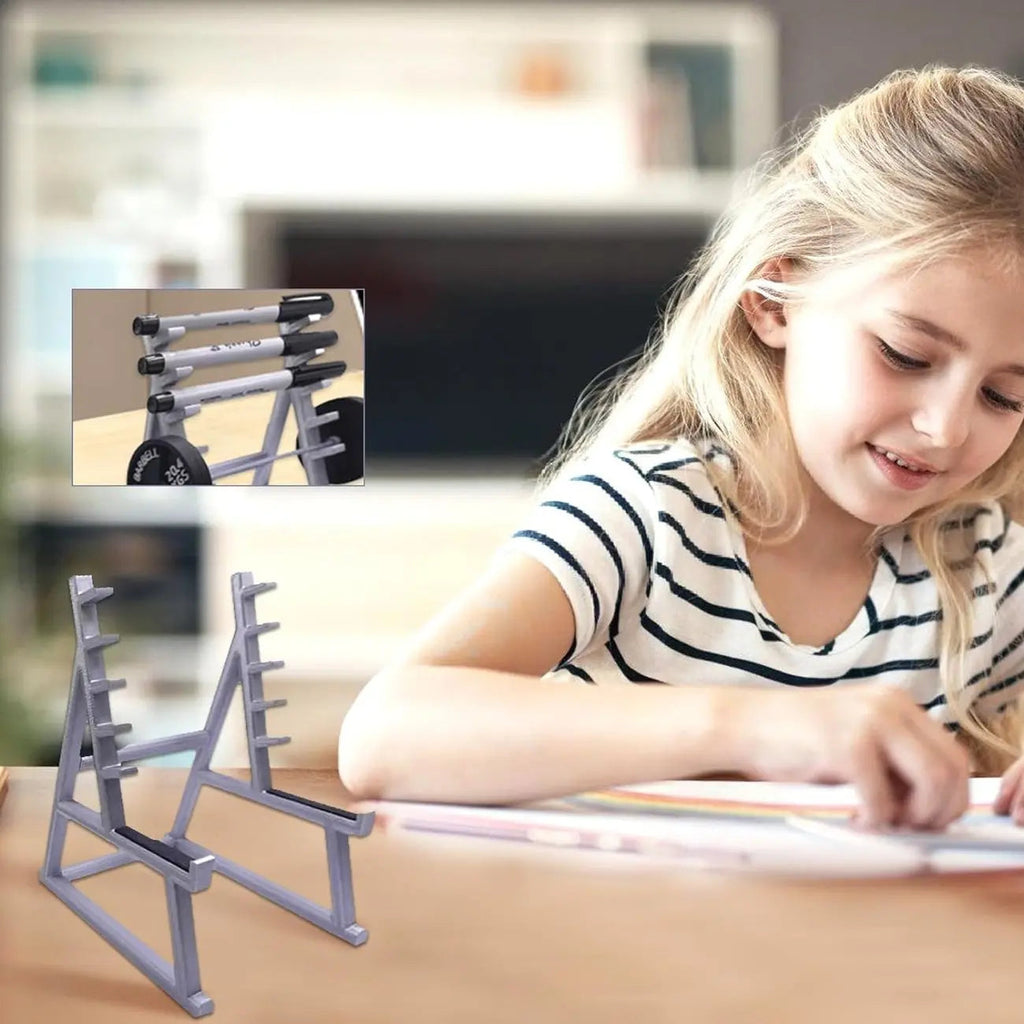 Mini-Squat-Rack-Pen Holder – Unique Gift for Fitness Fans