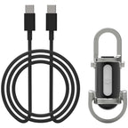 Mini USB-C Rechargeable Keychain Flashlight
