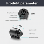 Mini Wi-Fi Security Camera with Night Vision and Motion Detection