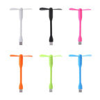 Convenient USB fan for office and travel