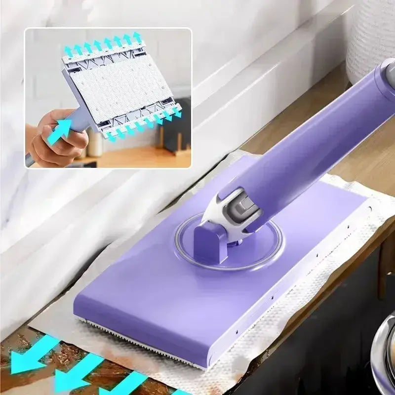 Mini- mop with click system – Hygienic & Flexible