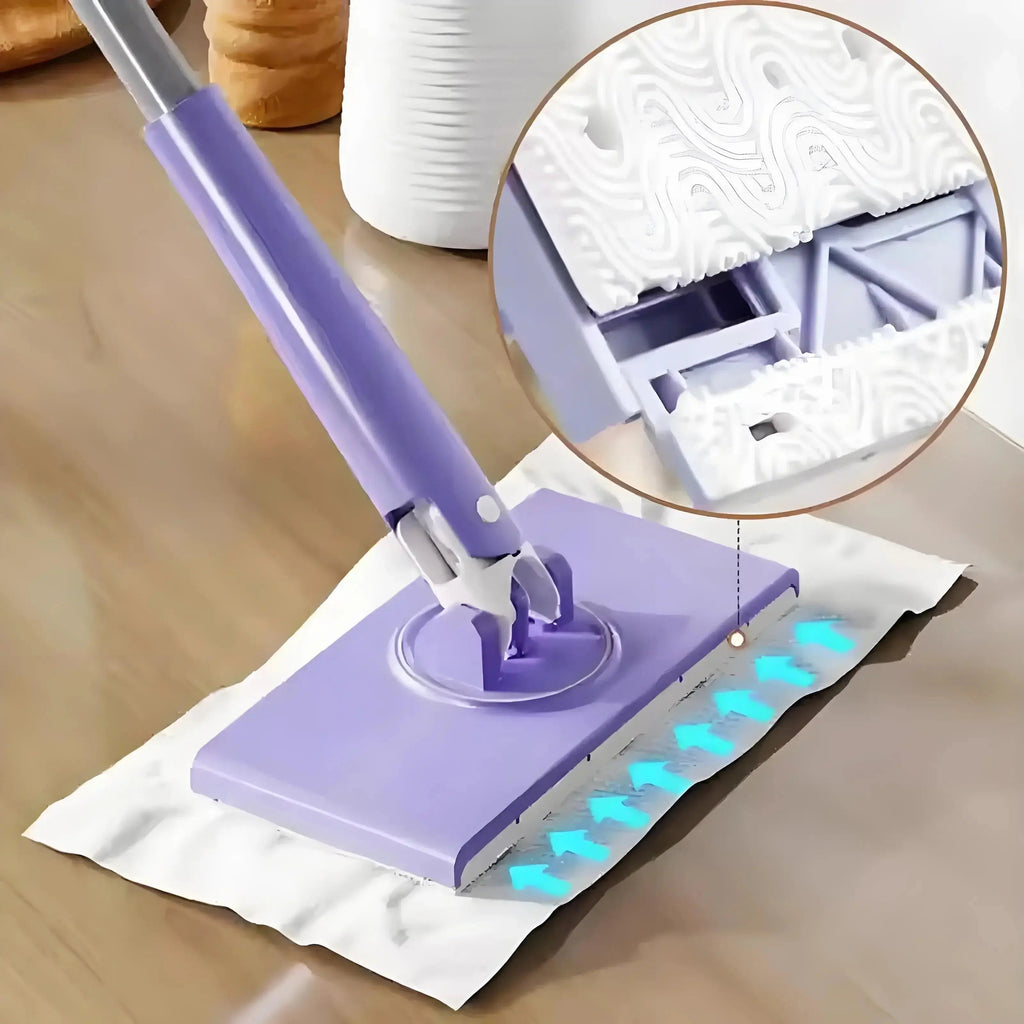 Mini- mop with click system – Hygienic & Flexible