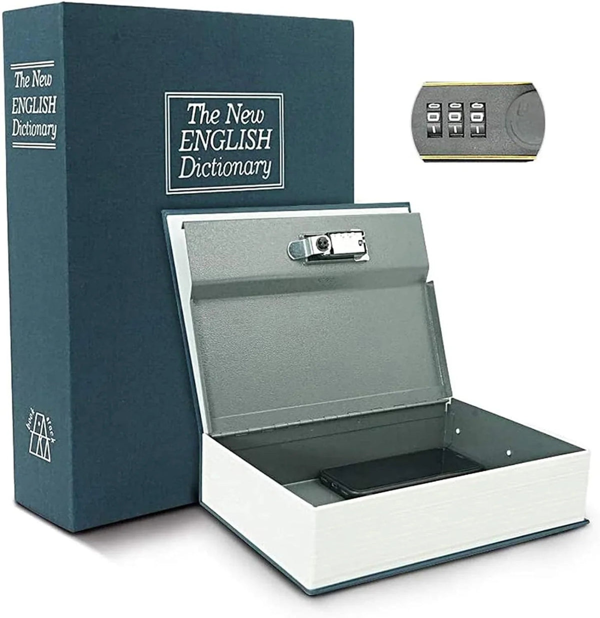 Hidden Book Vault Safe Box