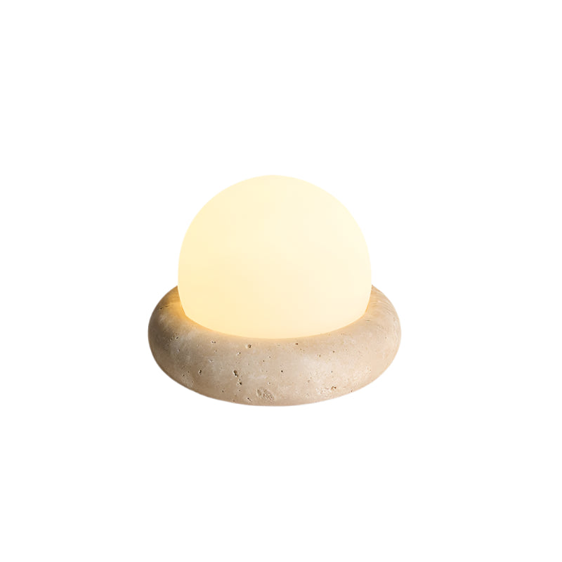 Travertine Table Lamp
