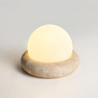 Travertine Table Lamp