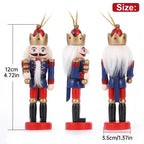 Mini Nutcracker Set | Christmas Tree Decoration 5 Pieces