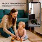 Mini Wireless Hidden Camera with Audio for Home Surveillance