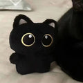 Black Plush Kitten 10 cm for Children