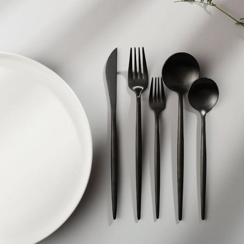 Minimalist Stainless Steel Cutlery Set