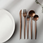 Minimalist Stainless Steel Cutlery Elegant Simplicity
