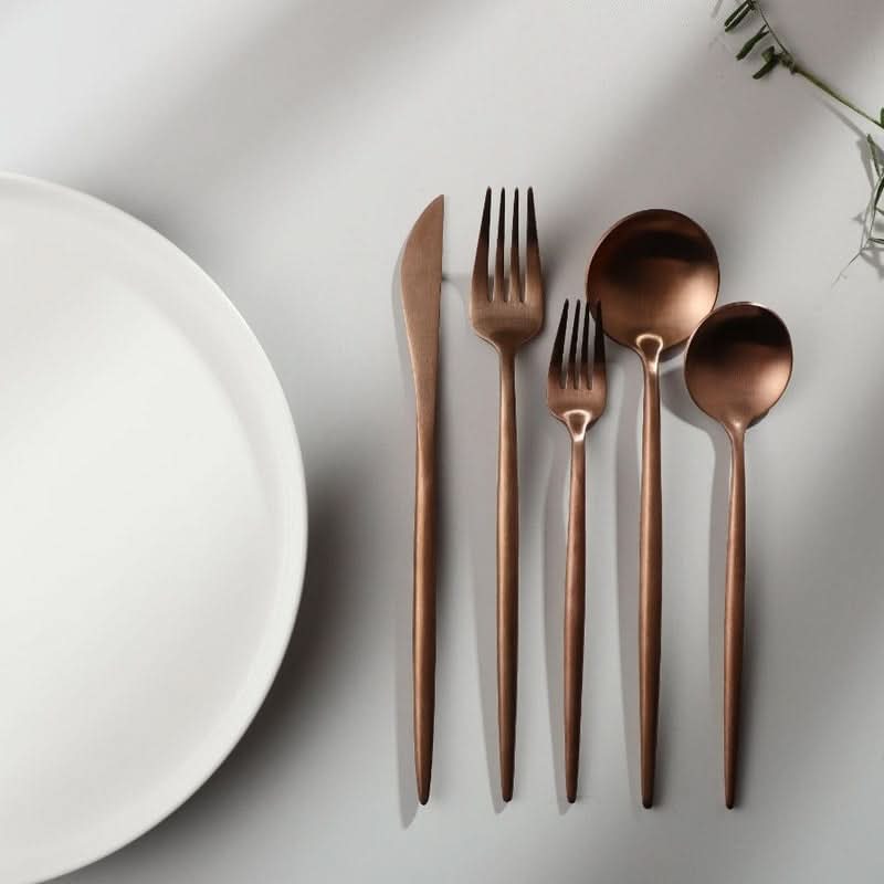 Minimalist Stainless Steel Cutlery Set