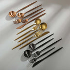 Minimalist Stainless Steel Cutlery Elegant Simplicity
