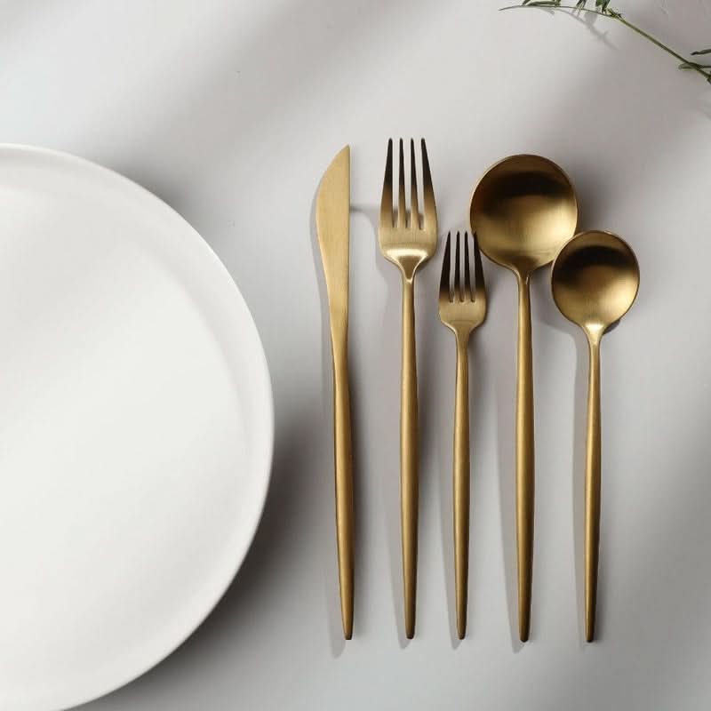 Minimalist Stainless Steel Cutlery Set