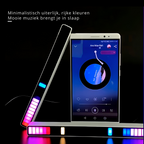 Smart Sound-Activated RGB Light Bar | Music Sync LED Ambient Lighting
