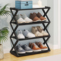 Minimalist 4-Tier Shoe Rack – Compact, Modern & Eco-Friendly Shoe Storage Shelf