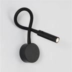 SleekGlow – Minimalist LED Reading Wall Lamp with Adjustable Arm