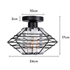 Modern Crystal Ceiling Light – Elegant Nordic Ceiling Lamp for Living Room and Hallway
