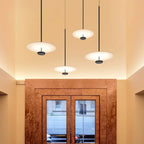 Minimalistic Ring Pendant Light, Modern LED Hanging Lamp for Dining Room & Office