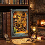 Mining Zone Fortress DIY Book Nook Kit