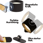 360° wireless rechargeable wall light | Versatile LED lighting solution