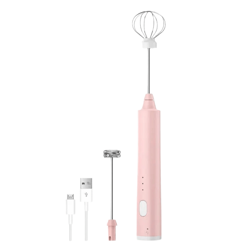 Powerful Mini Hand Mixer for Kitchen and Coffee