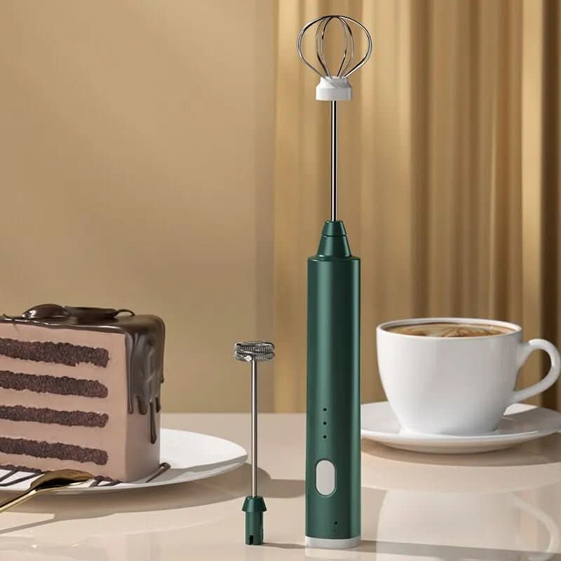 Powerful Mini Hand Mixer for Kitchen and Coffee
