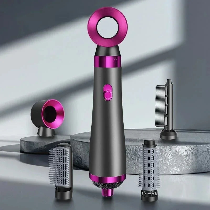 Hair dryer brush set
