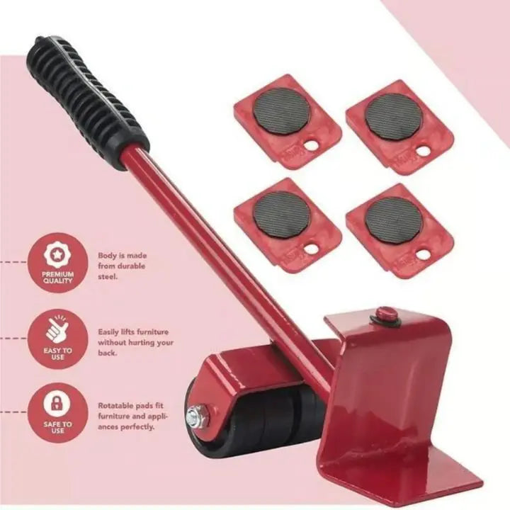 Furniture Lifter Set with Wheels – Move Heavy Safely & Effortlessly