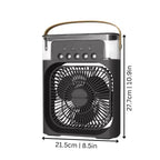 Mobile Air Conditioner with Humidifier Function