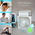Mobile Air Conditioner with Humidifier Function