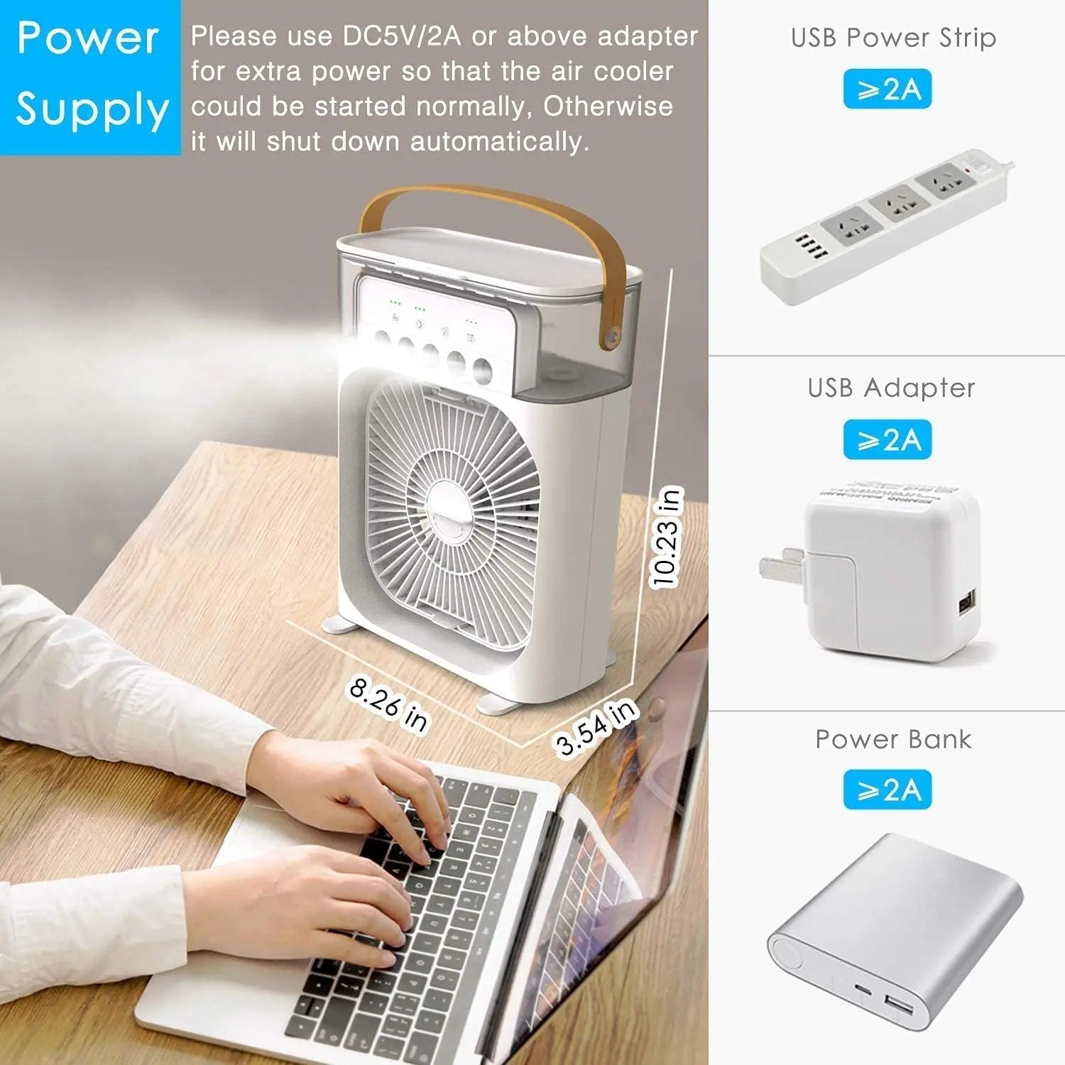Mobile Air Conditioner with Humidifier Function