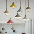 Modern creative chandelier in vintage style – pendant lamp for dining room & café