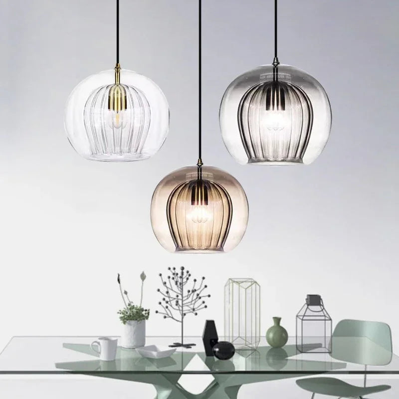 Elegance Glass - Modern Glass Pendant Light