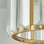 Elegant crystal pendant lamp – luxury lighting for dining room and living room