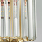 Elegant crystal pendant lamp – luxury lighting for dining room and living room