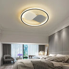 Modern LED ceiling light with round design – Dimmable for bedroom and living room