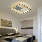 Modern LED ceiling light with round design – Dimmable for bedroom and living room